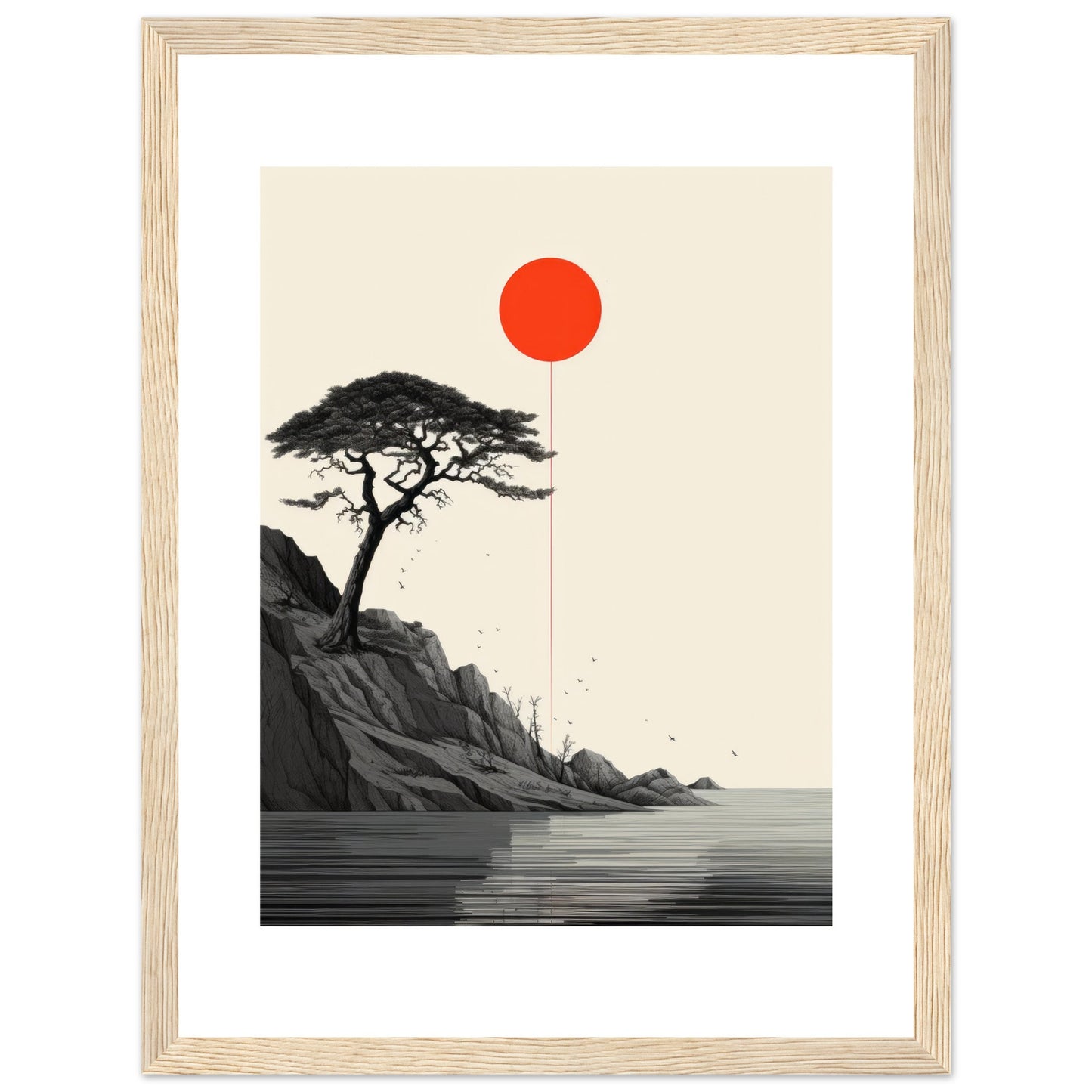 Cold - Minimalist Nature Wall Art Print