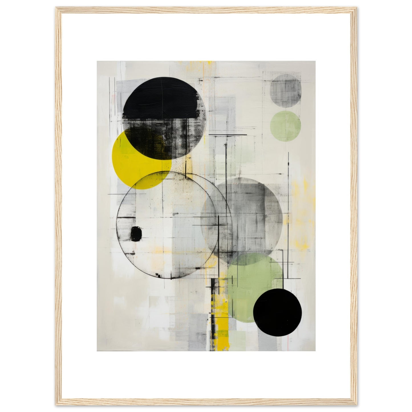 Austin - Modern Abstract Wall Art Print