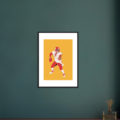 Finding The Moment - Patrick Mahomes Graphic Print