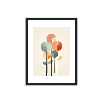 Flowers - MInimalist Floral Wall Art Print