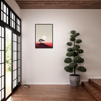 Heat - Minimalist Wall Art Print Nature Tree