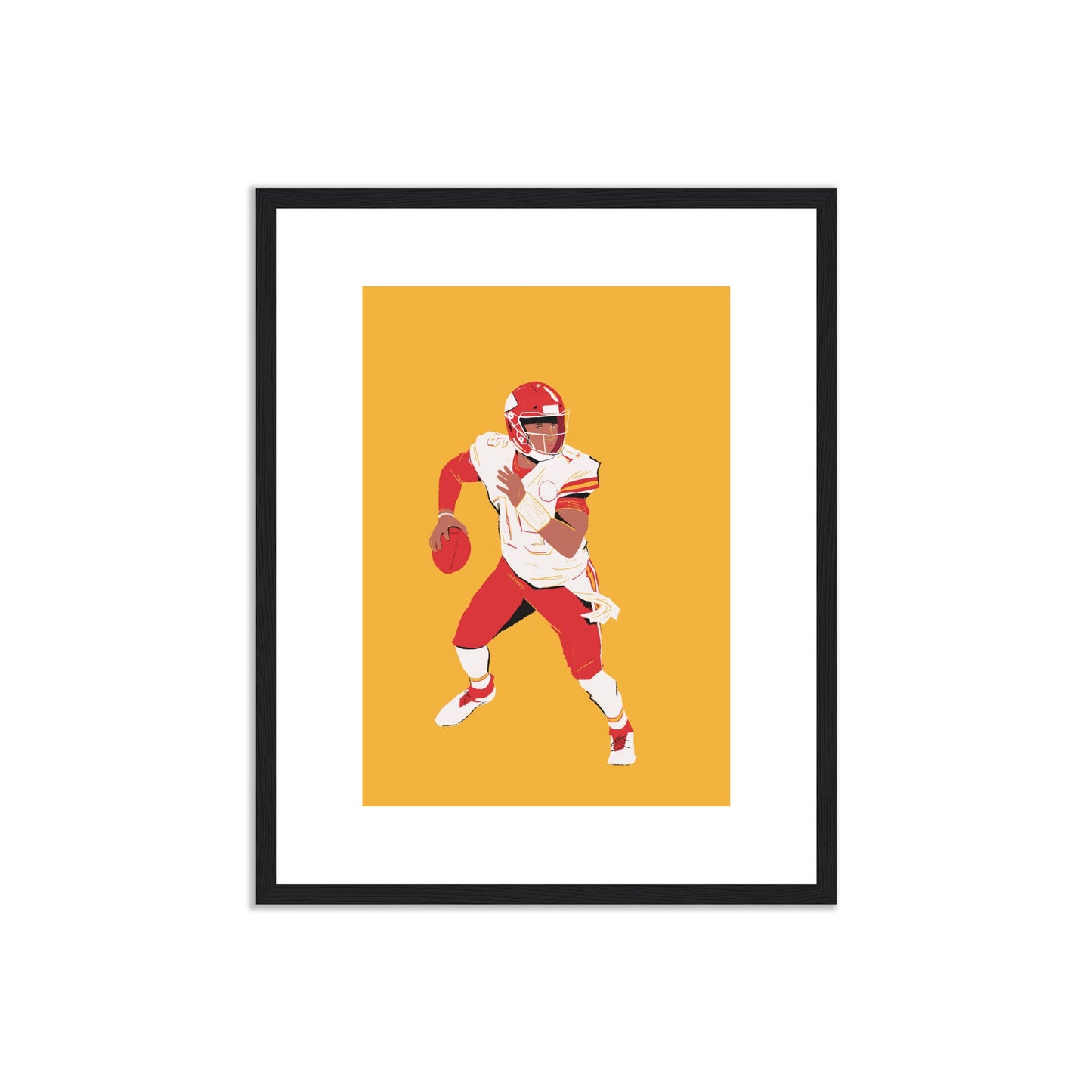 Finding The Moment - Patrick Mahomes Graphic Print