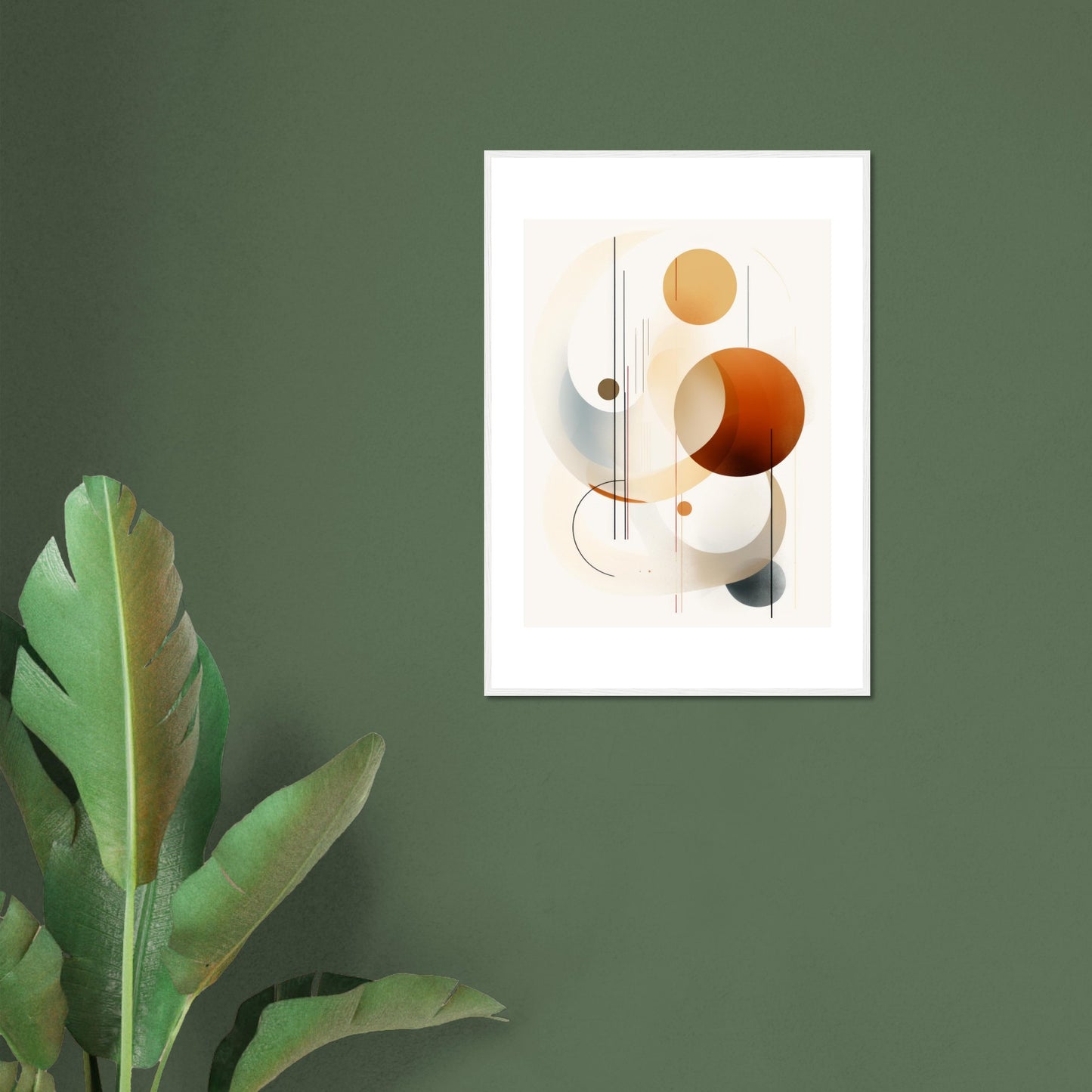 Gravitas - Geometric Abstract Modern Wall Art Print