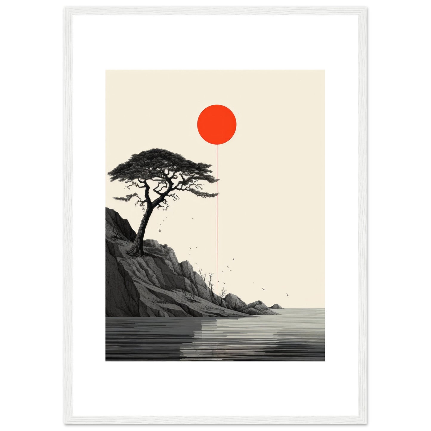 Cold - Minimalist Nature Wall Art Print