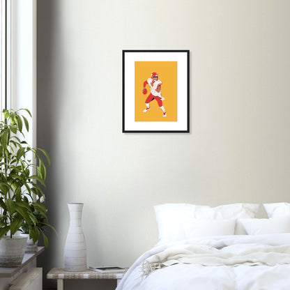 Finding The Moment - Patrick Mahomes Graphic Print